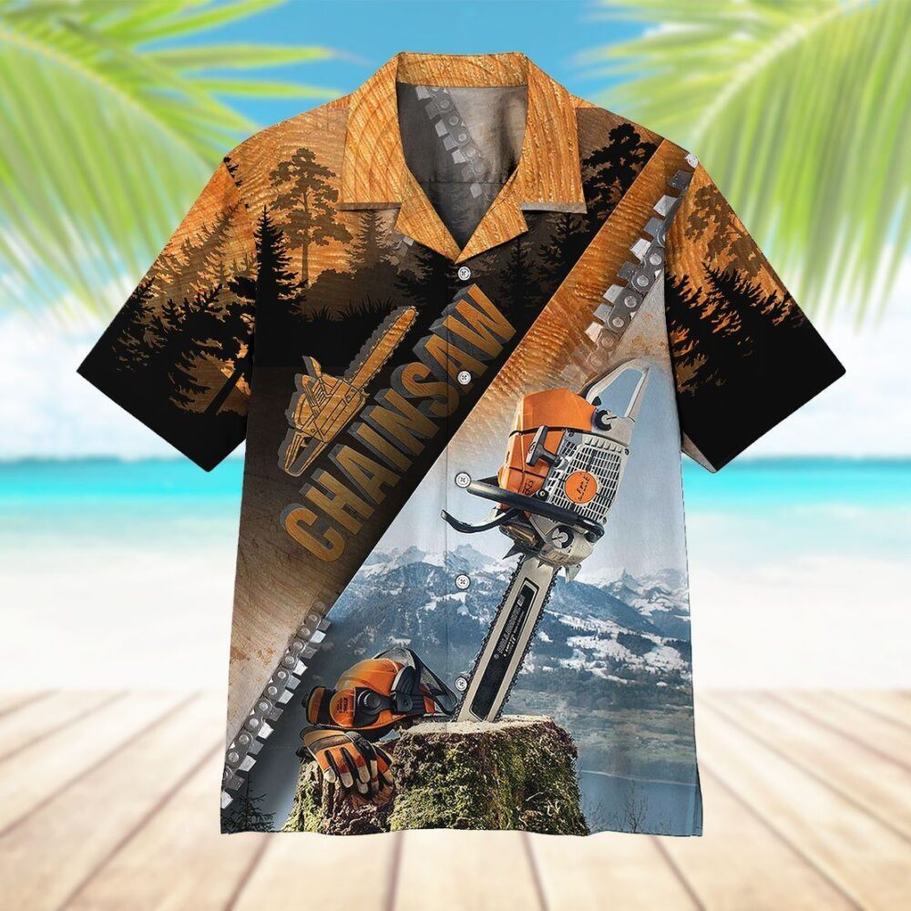 Chainsaw Hawaii Shirt