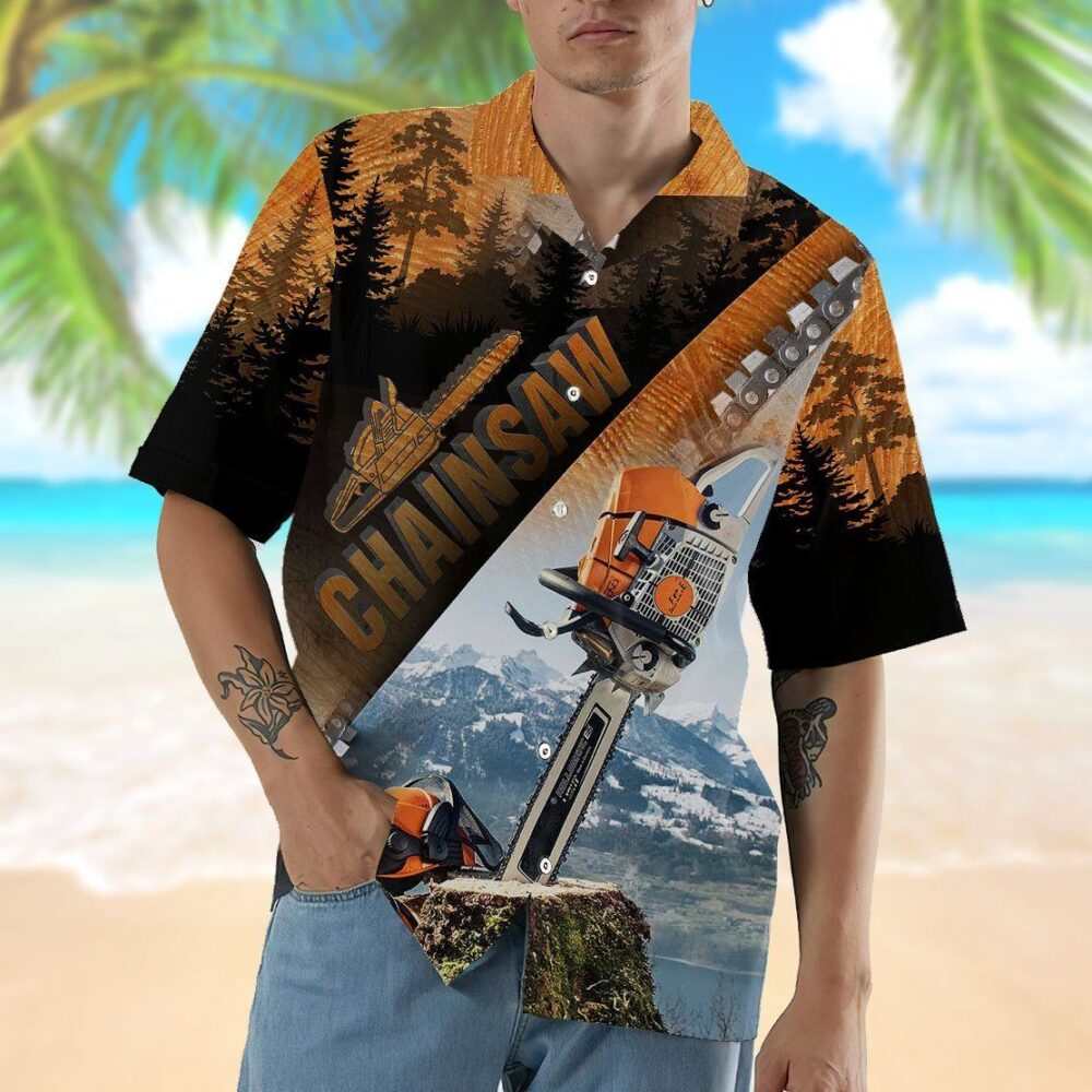 Chainsaw Hawaii Shirt