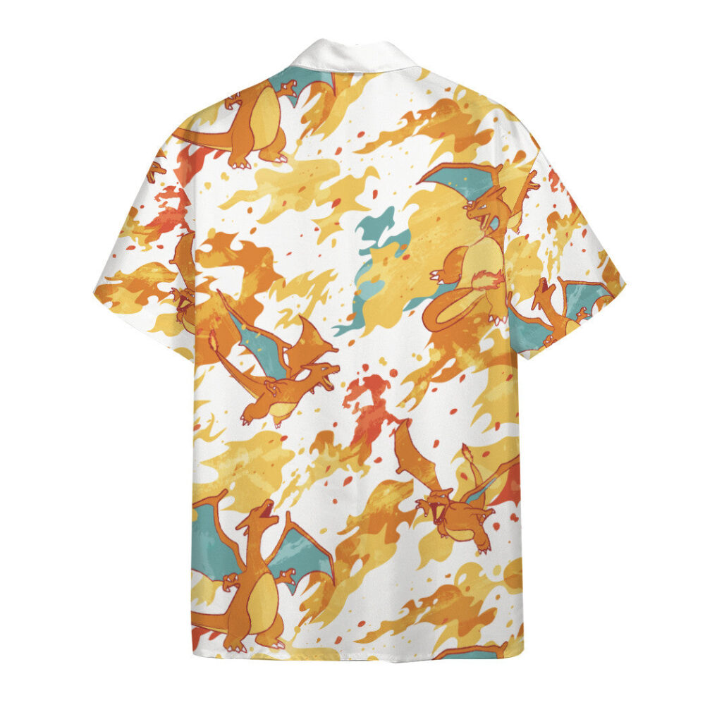 Charizard Pokémon X Hawaii Custom Hawaiian Shirt