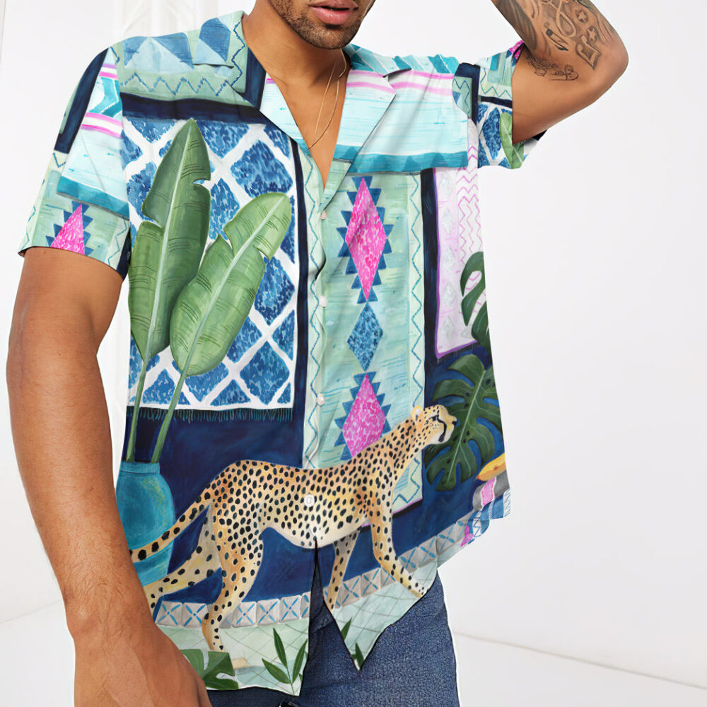 Cheetah In Morocco Hawaii Shirt