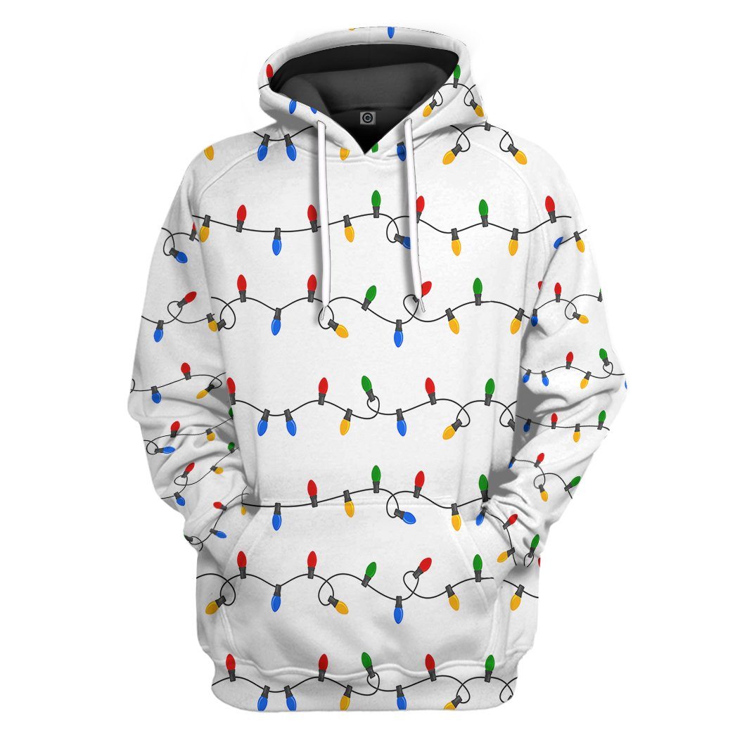 Christmas Light All Over Print T-Shirt Hoodie Fan Gifts Idea