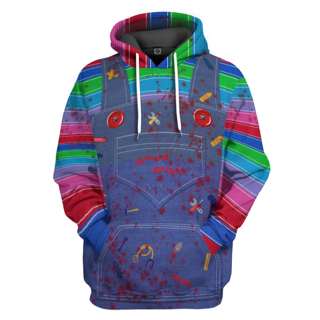 Chucky Childs Play All Over Print T-Shirt Hoodie Apparel