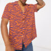 Clemson Tiger Stripe Custom Hawaii Shirt In1Ff