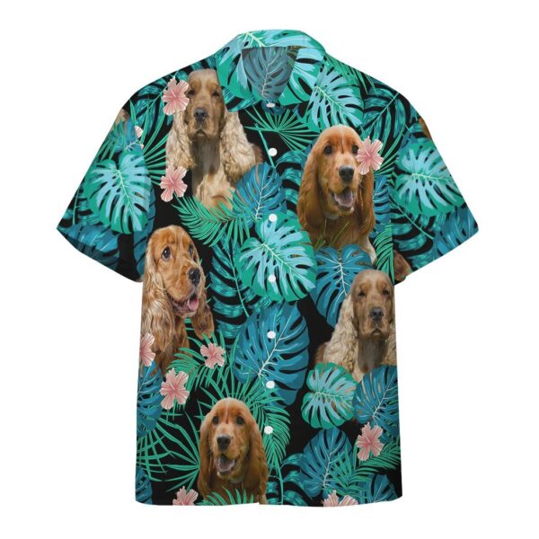 Cocker Spaniel Dog Summer Custom Short Sleeve Shirt