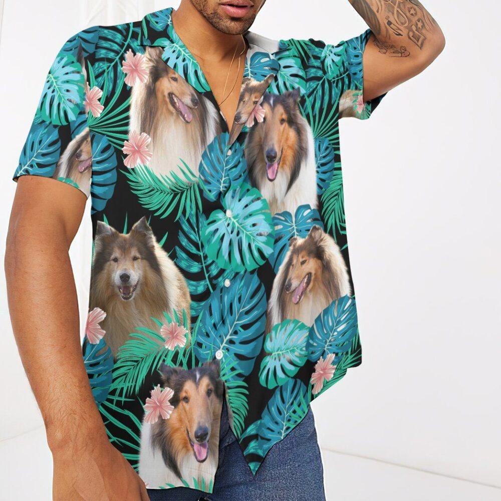 Collie Dog Summer Custom Short Sleeve Shirt