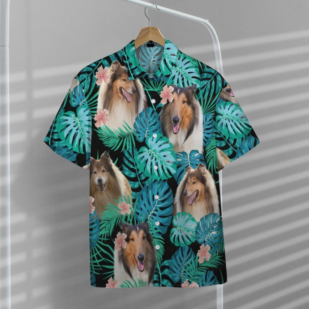 Collie Dog Summer Custom Short Sleeve Shirt