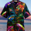 Colorful Shark Hawaii Shirt 7Aer1