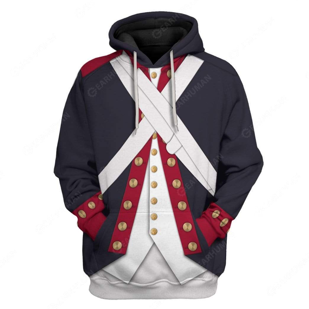 Continental Army Custom Hoodie Apparel