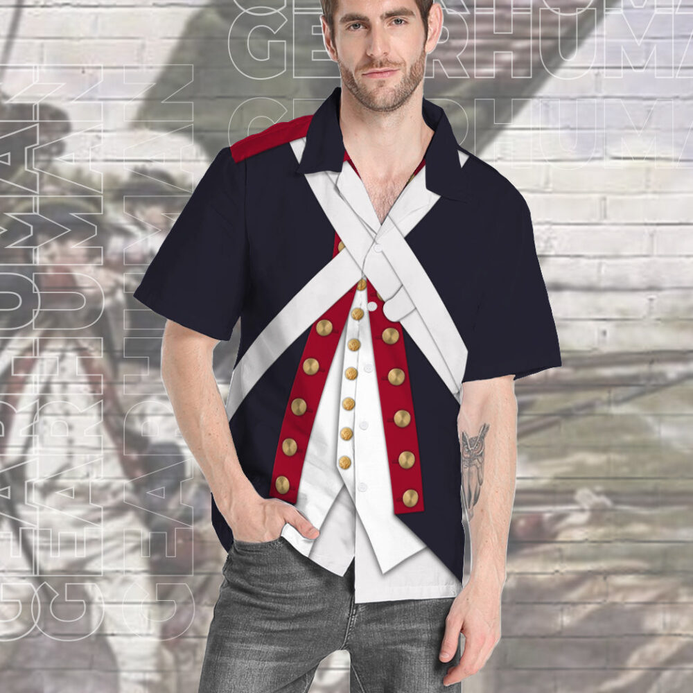 Continental Army Custom Short Sleeve Shirt