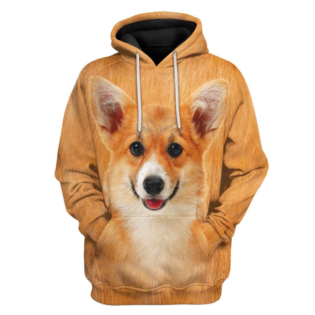 Corgi Cosplay Custom Tshirt Hoodie Appreal