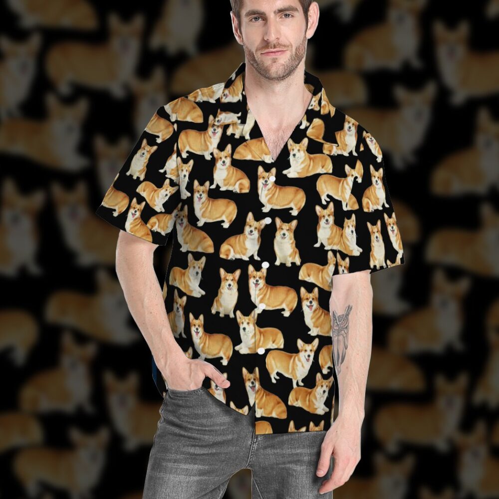 Corgi Dogs Custom Hawaii Shirt