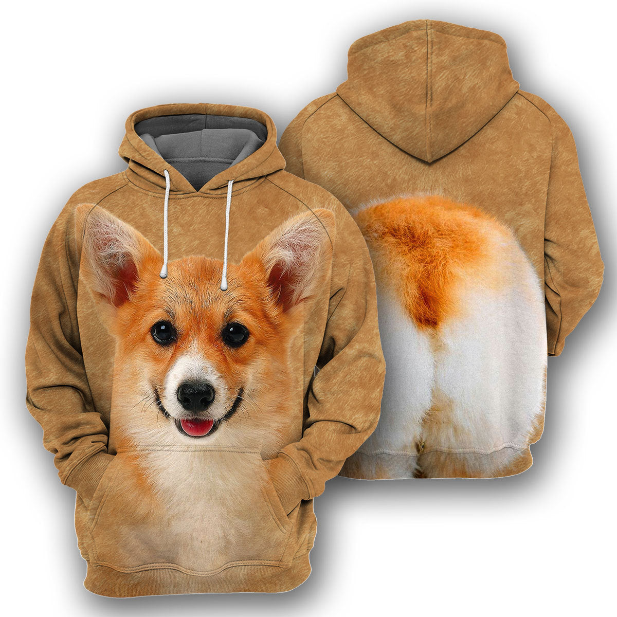 Corgi Unique All Over Print T-Shirt Hoodie Gift Ideas