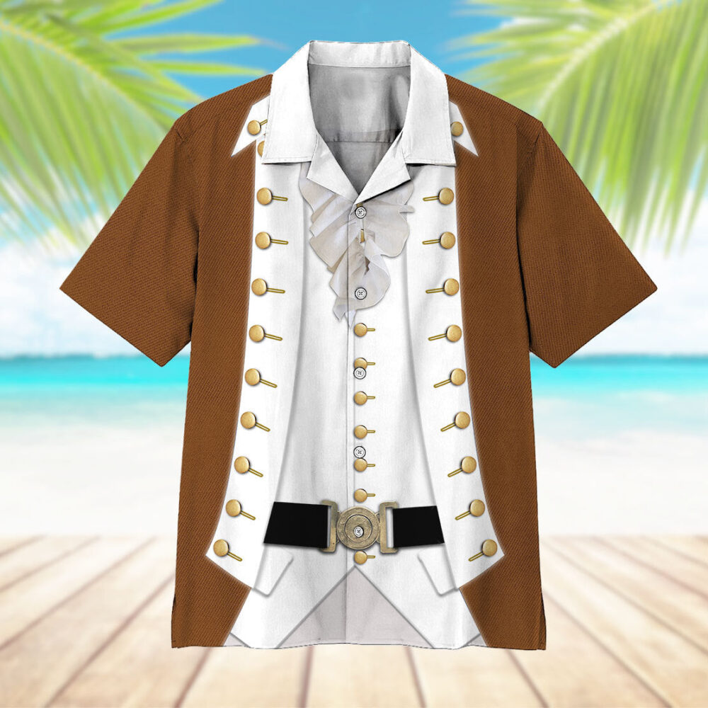 Cosplay Alexander Hamilton Custom Hawaii Shirt