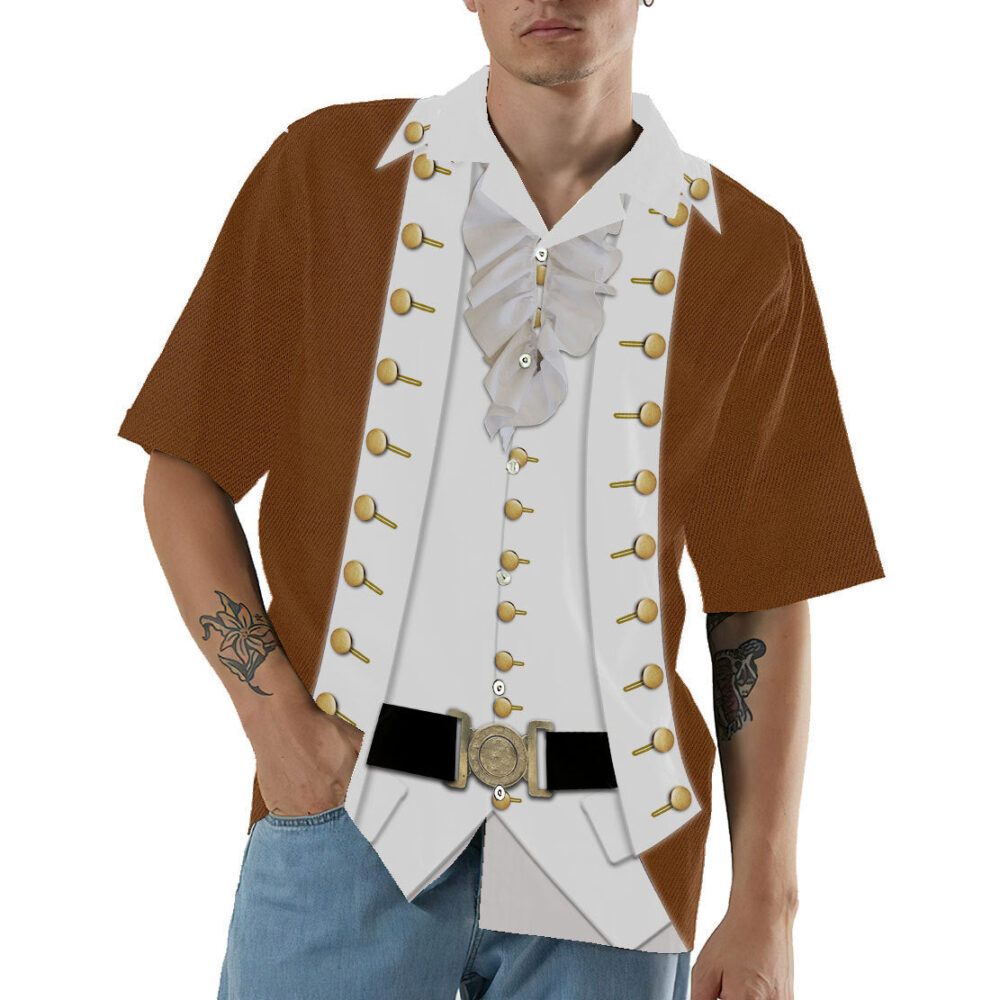 Cosplay Alexander Hamilton Custom Hawaii Shirt