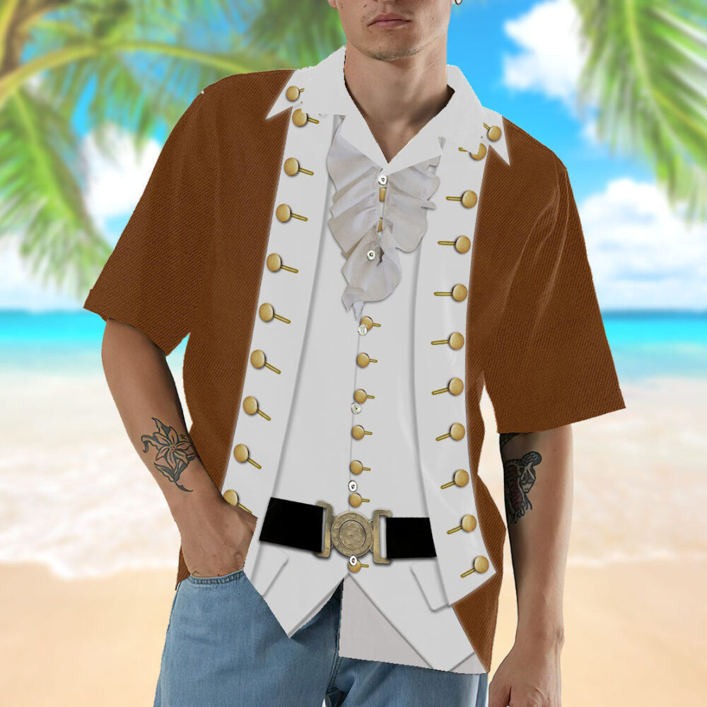 Cosplay Alexander Hamilton Custom Hawaii Shirt