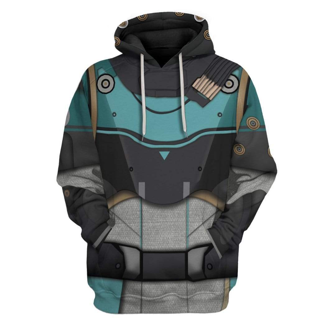 Cosplay Destiny 2 Future Facing Titan Set Custom Hoodies Apparel