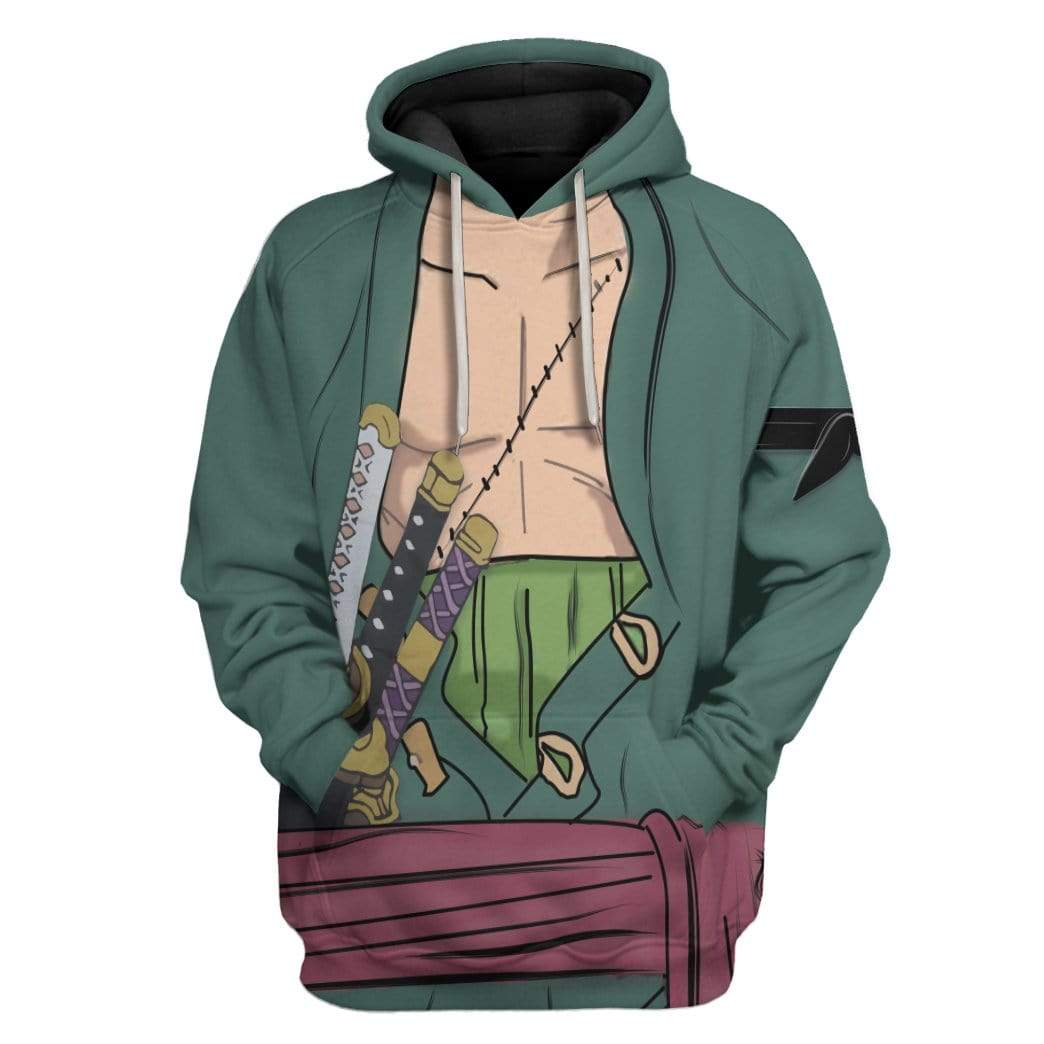 Cosplay Zoro One Piece Custom T-Shirts Hoodies Apparel