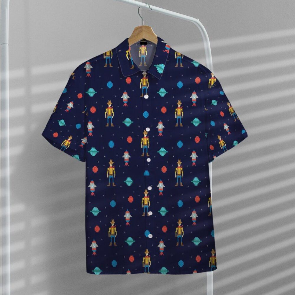 Cowboy In Space Custom Hawaii Shirt