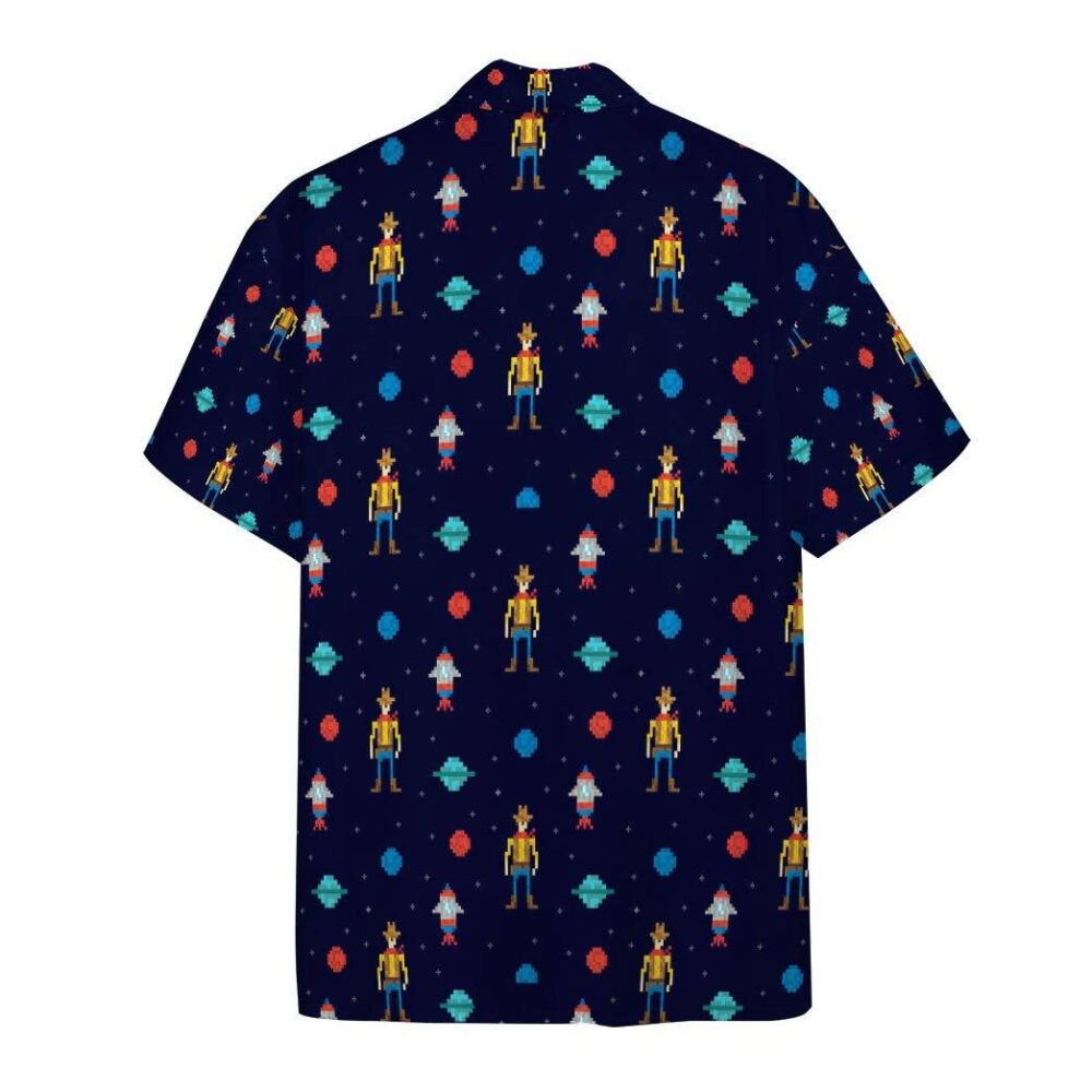 Cowboy In Space Custom Hawaii Shirt