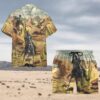 Cowboys Roping Through The Desert Custom Short Sleeve Shirt F3Heq