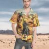 Cowboys Roping Through The Desert Custom Short Sleeve Shirt Tnzvi