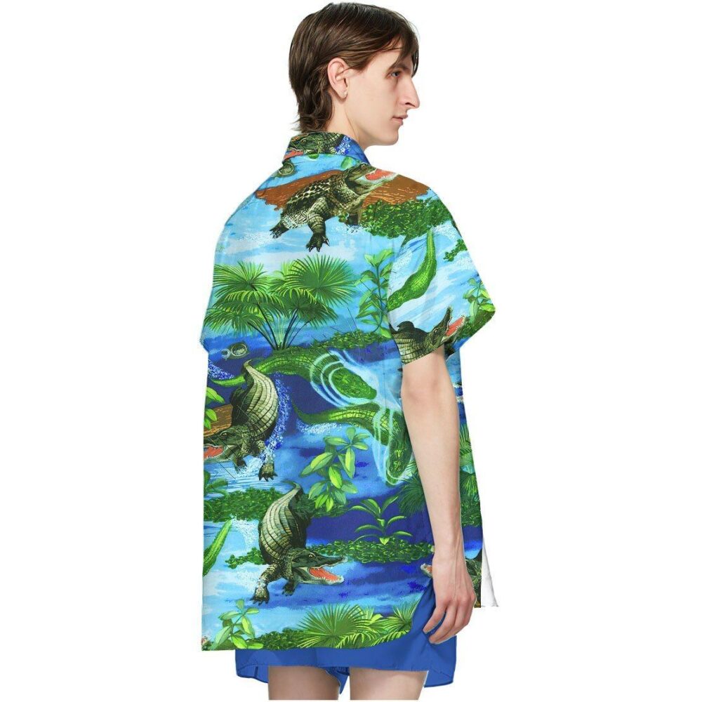 Crocodile Custom Hawaii Shirt