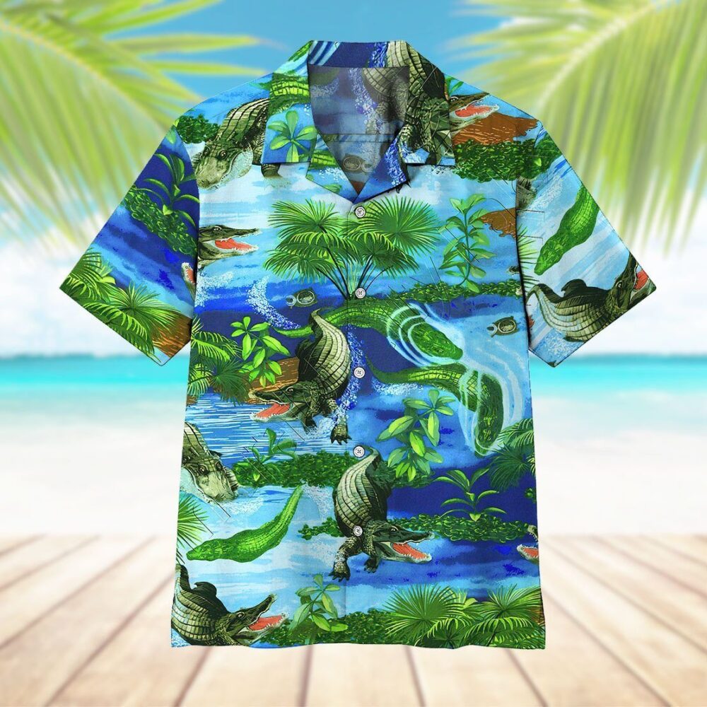 Crocodile Custom Hawaii Shirt