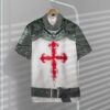 Crusader Knight Armour Hawaii Shirt Phfmk