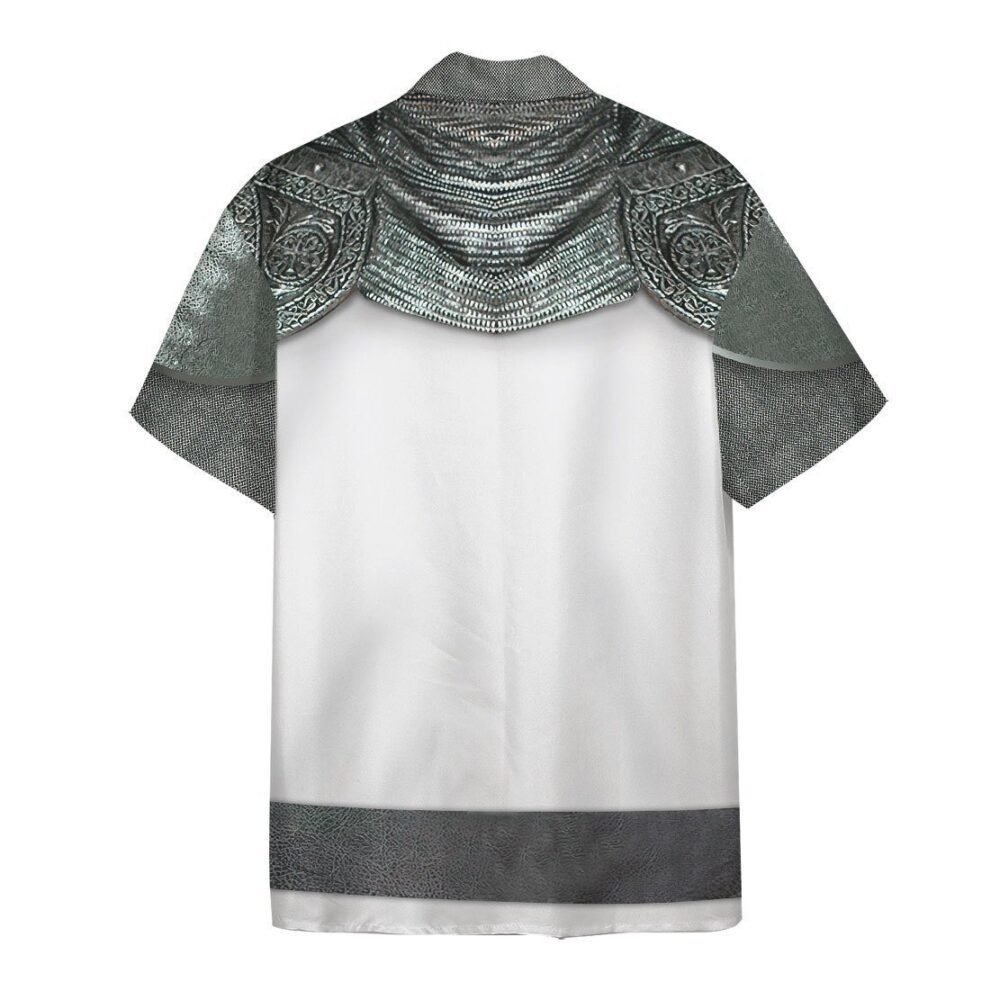 Crusader Knight Armour Hawaii Shirt