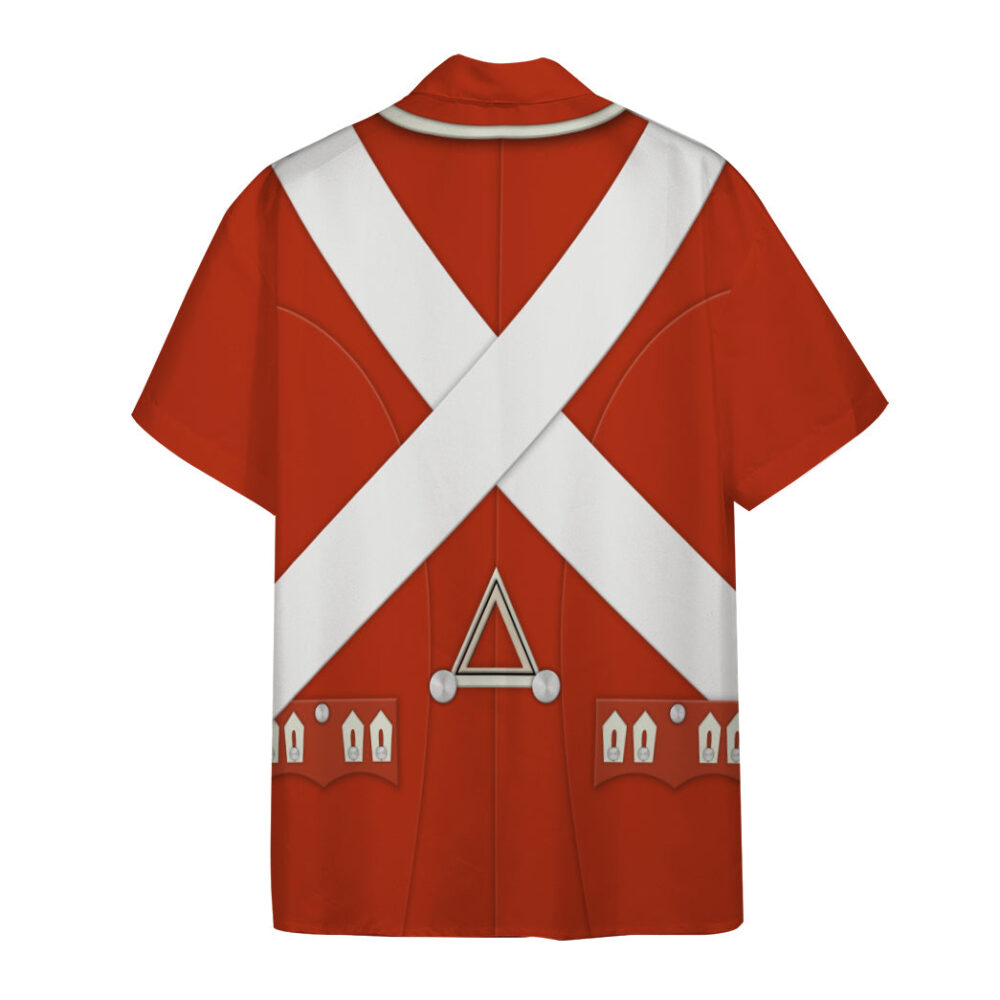 Custom British Army Redcoats Hawaii Shirt