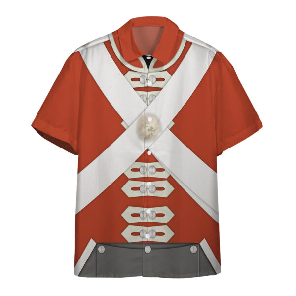 Custom British Army Redcoats Hawaii Shirt