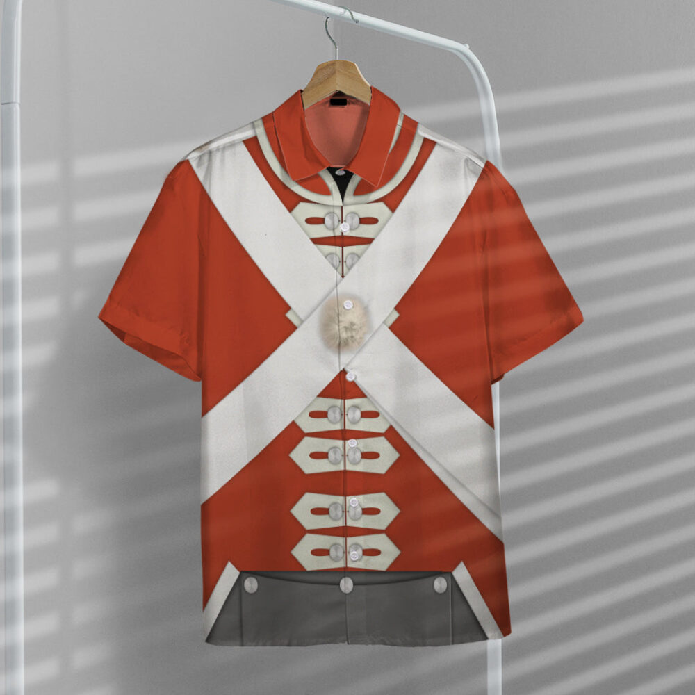 Custom British Army Redcoats Hawaii Shirt