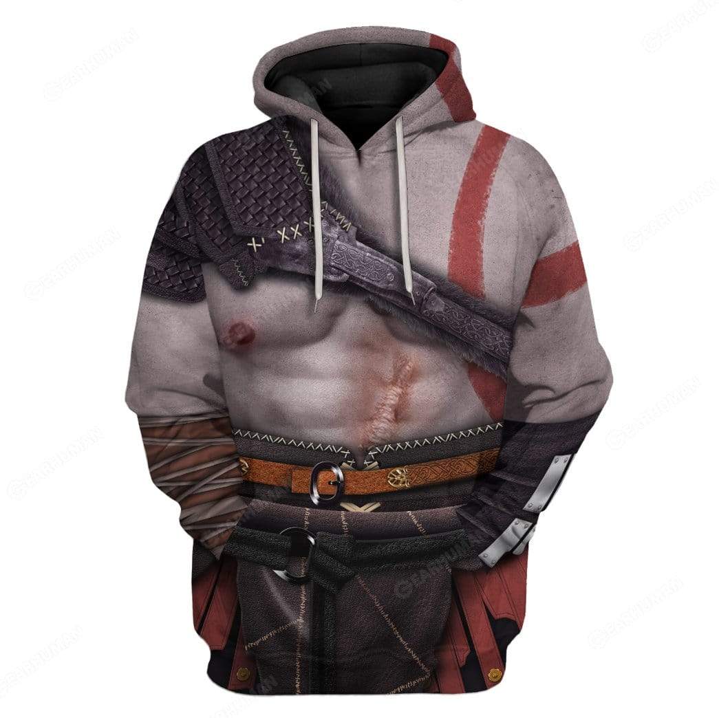 Custom Kratos All Over Print T-Shirt Hoodie Gift Ideas