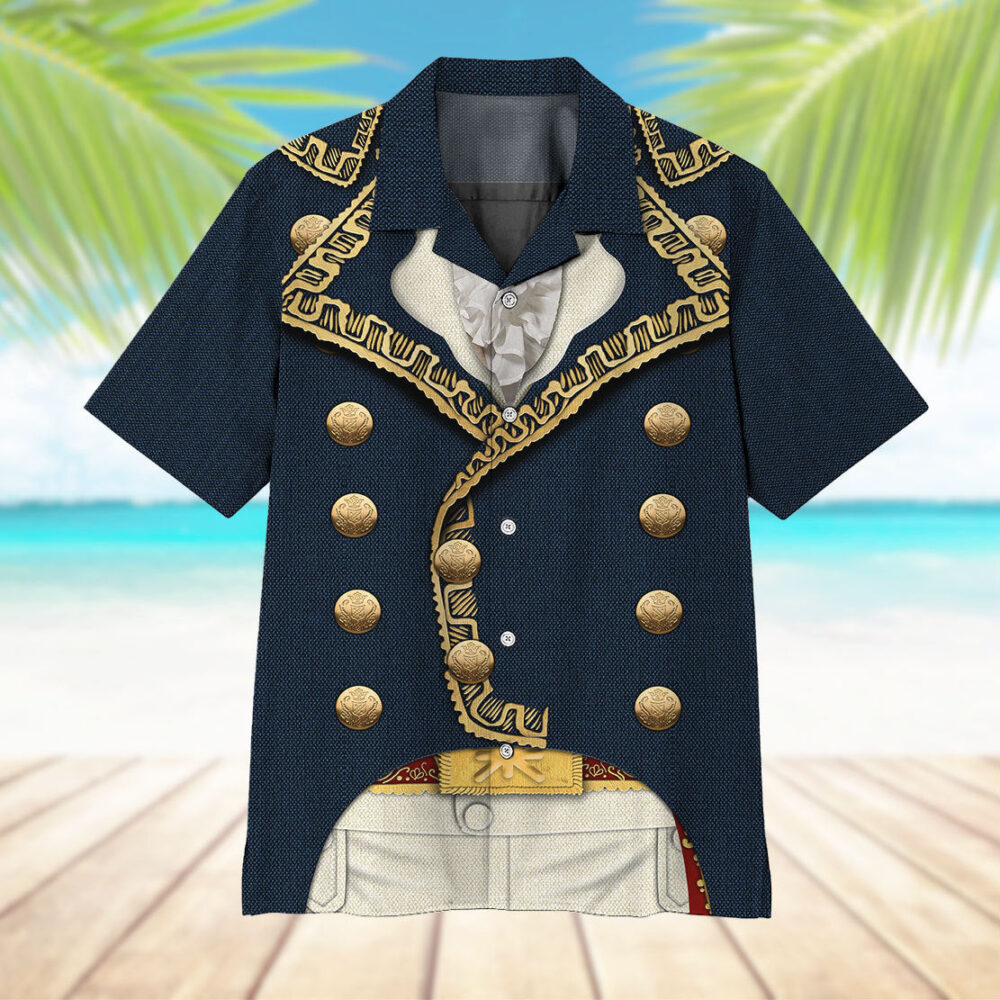 Custom Marquis De Lafayette Hawaii Shirt