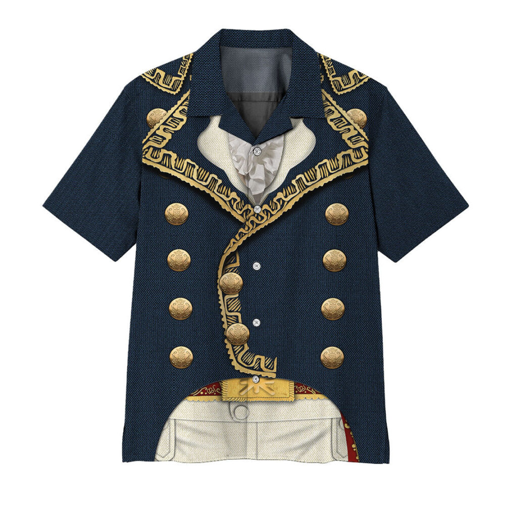 Custom Marquis De Lafayette Hawaii Shirt