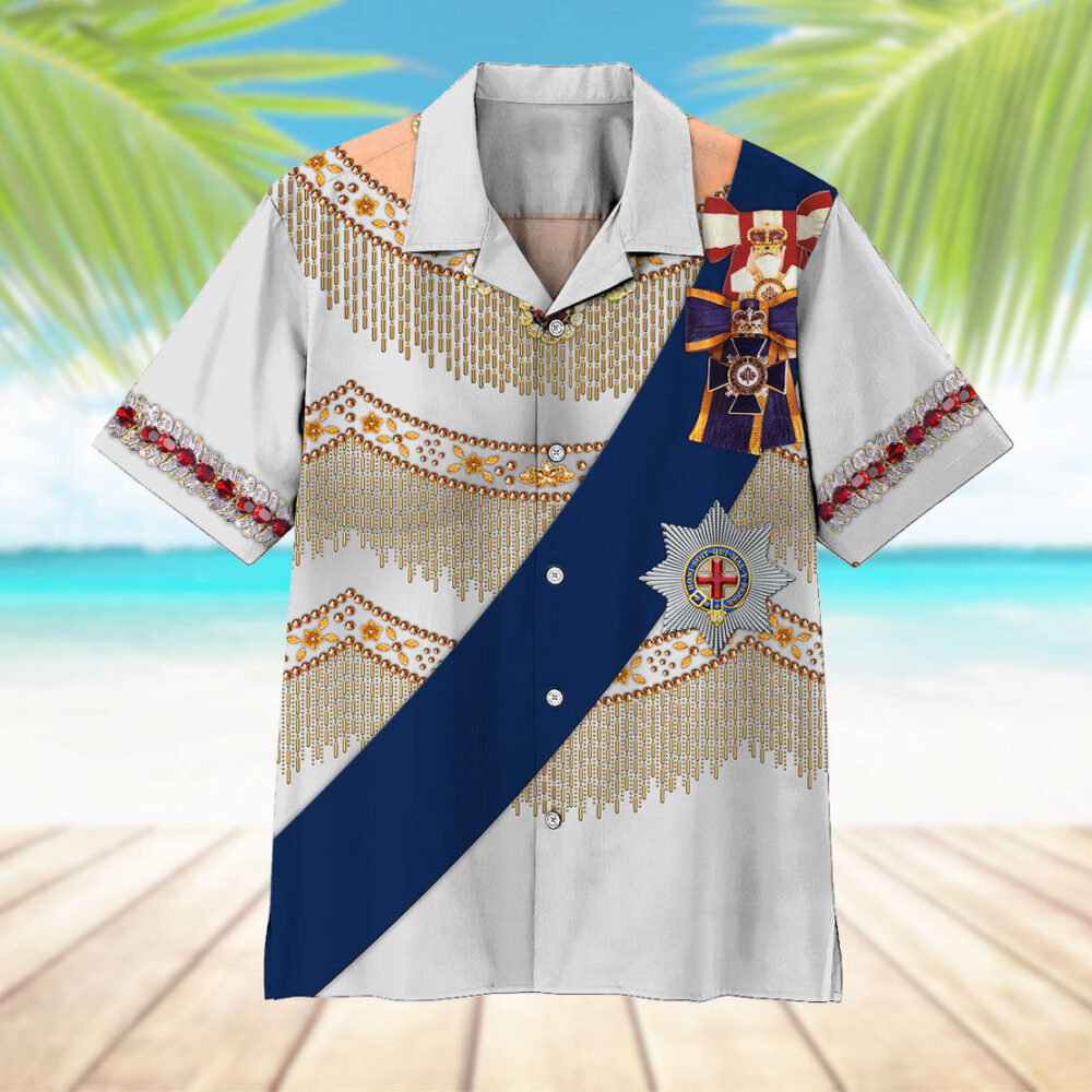 Custom Queen Elizabeth Ii Hawaii Shirt