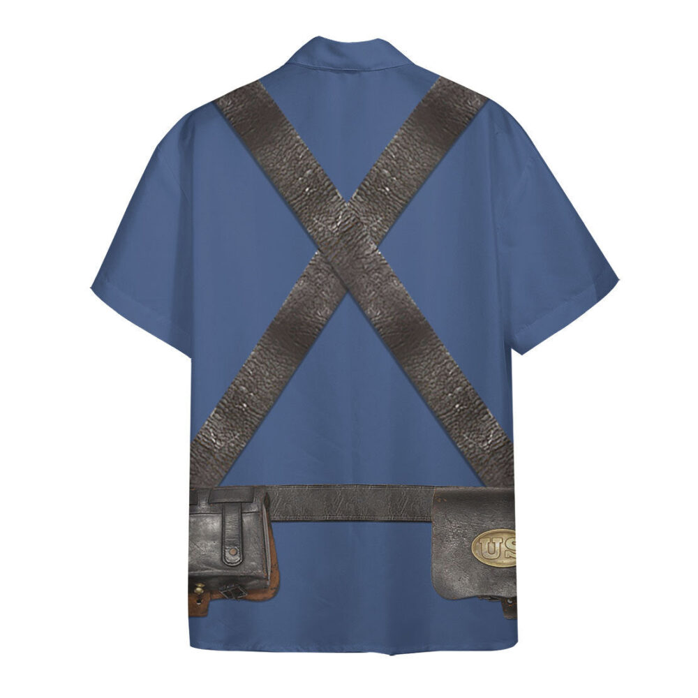 Custom Union Infantry Uniform In Civil War Hawaii Shirt