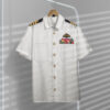 Custom White Uniforms Of The Royal Navy Hawaii Shirt Pdgu6