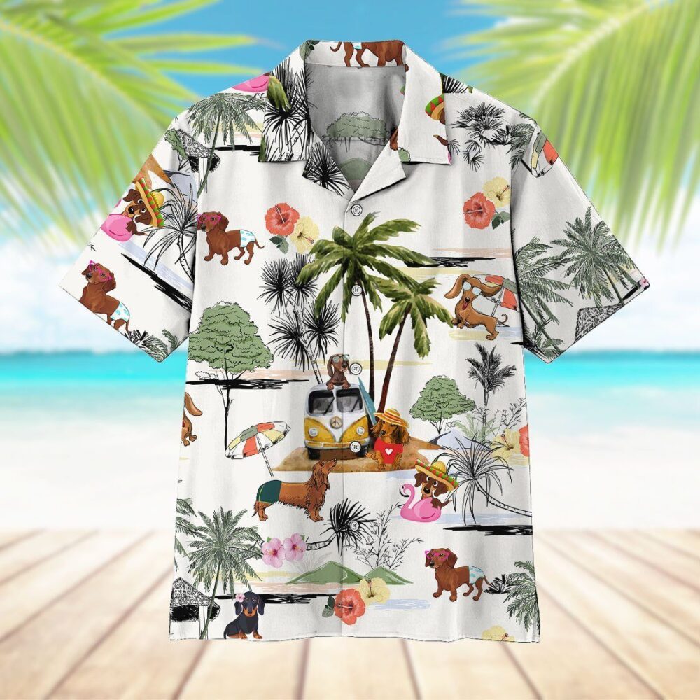 Dachshund Custom Hawaii Shirt