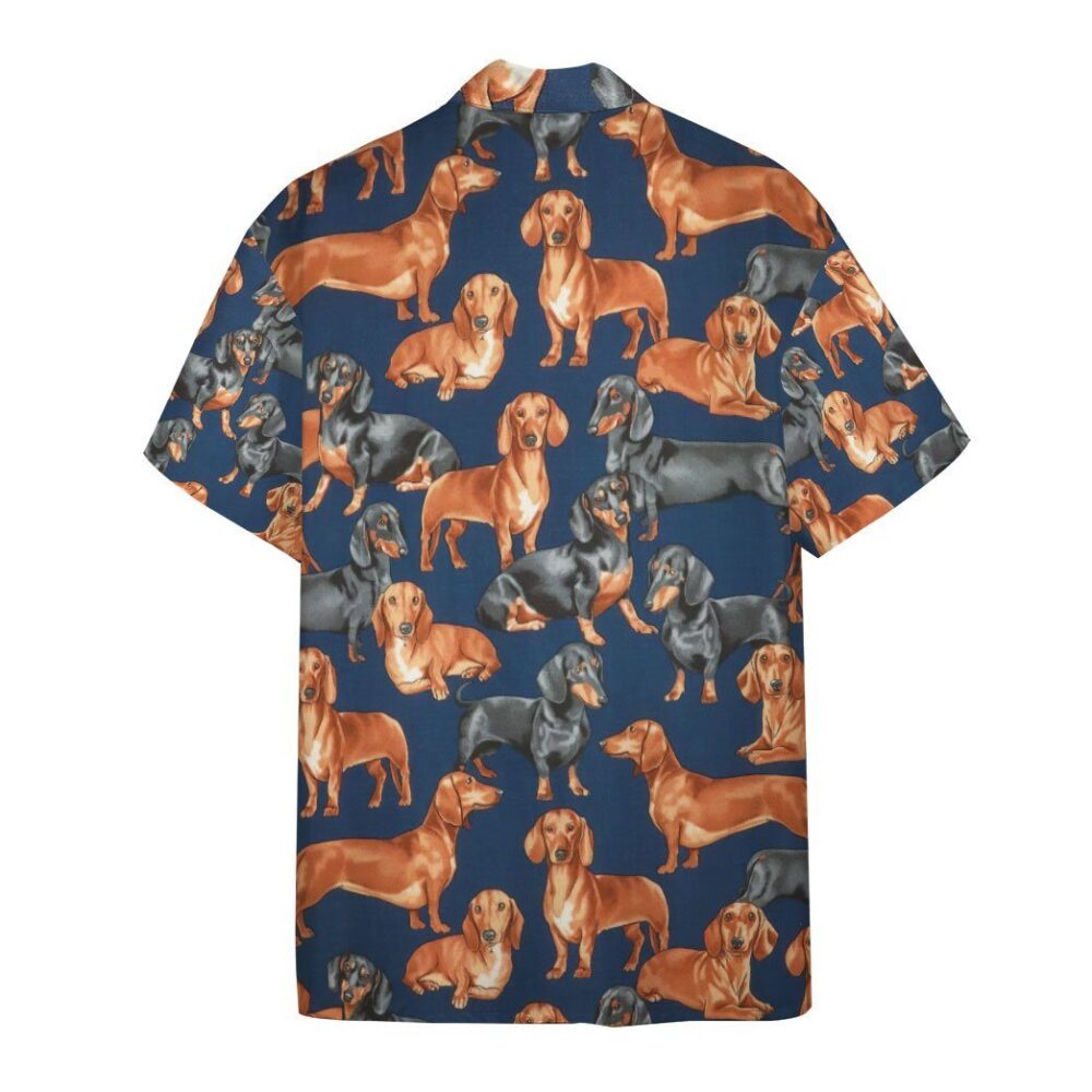 Dachshunds Dogs Custom Hawaii Shirt