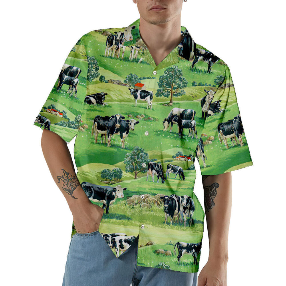 Dairy Cow Hawaii Shirt