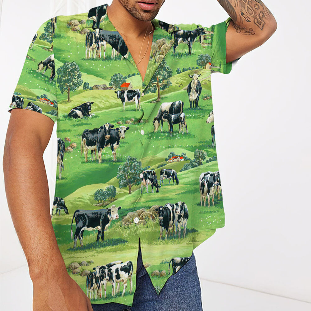 Dairy Cow Hawaii Shirt