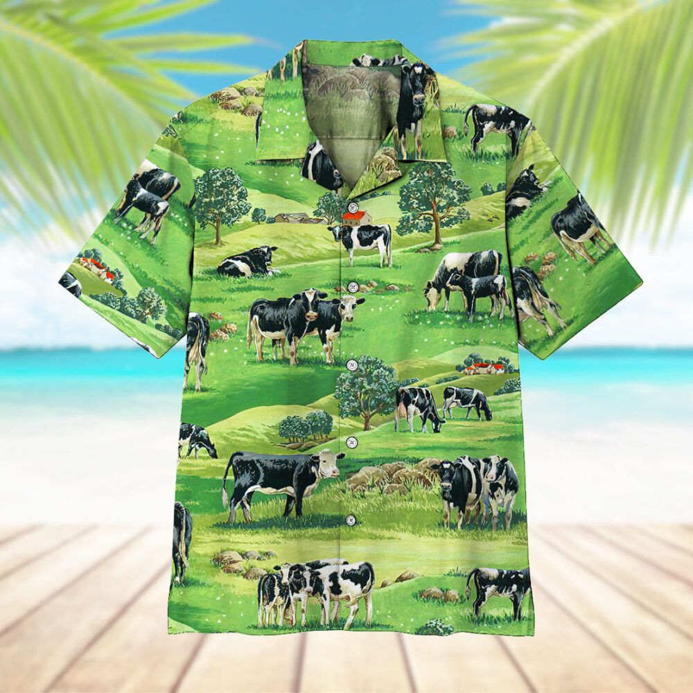 Dairy Cow Hawaii Shirt