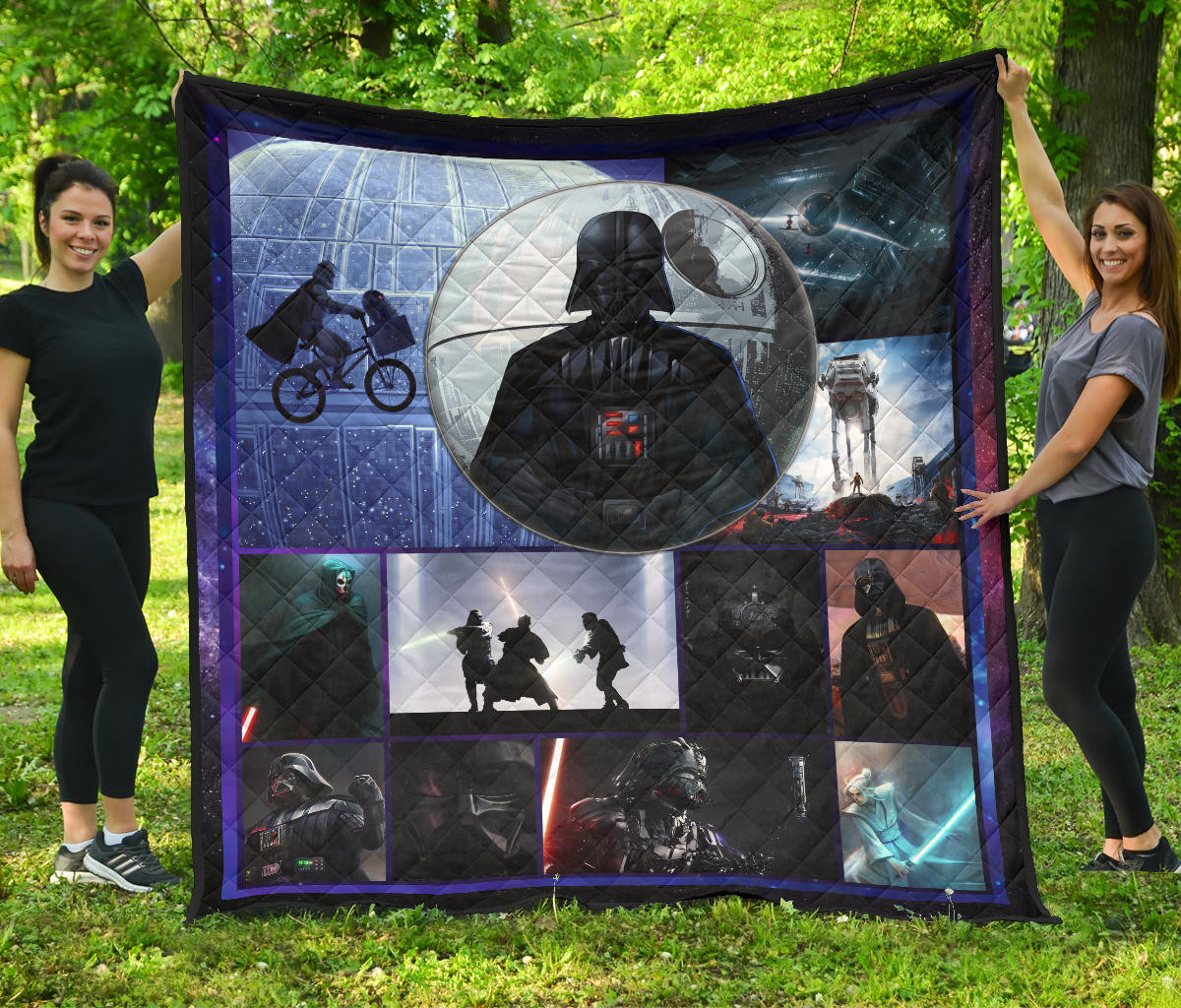 Darth Vader Star Wars Premium Quilt Blanket Movie Home Decor Custom For Fans