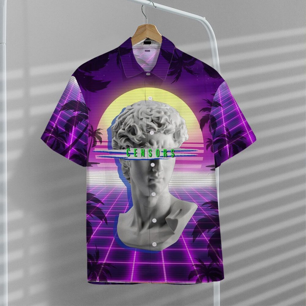 David Head Vaporwave Hawaii Shirt