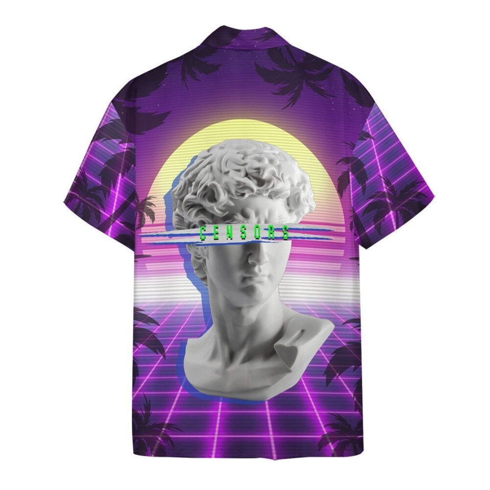 David Head Vaporwave Hawaii Shirt