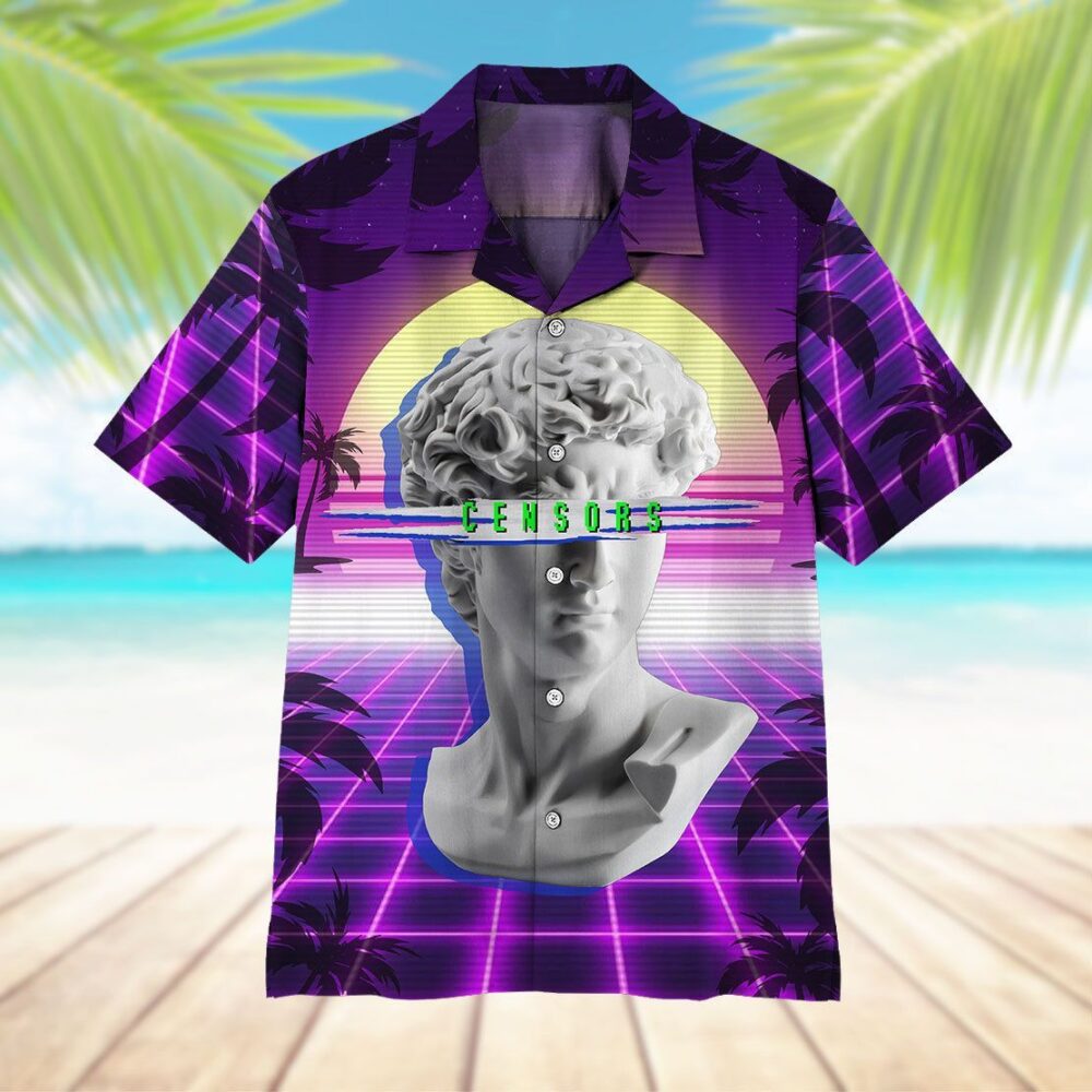 David Head Vaporwave Hawaii Shirt