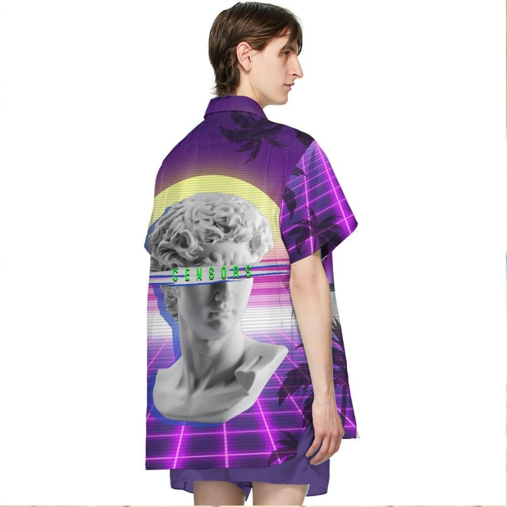 David Head Vaporwave Hawaii Shirt