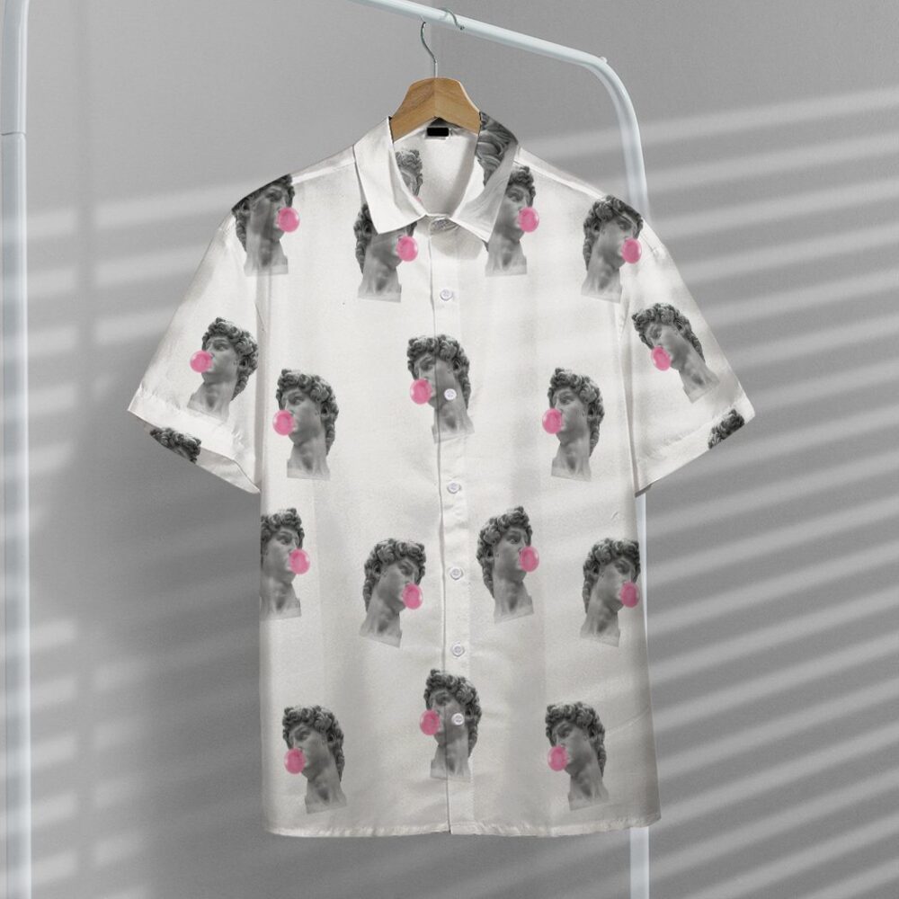 David Michelangelo Bubble Gum Custom Hawaii Shirt