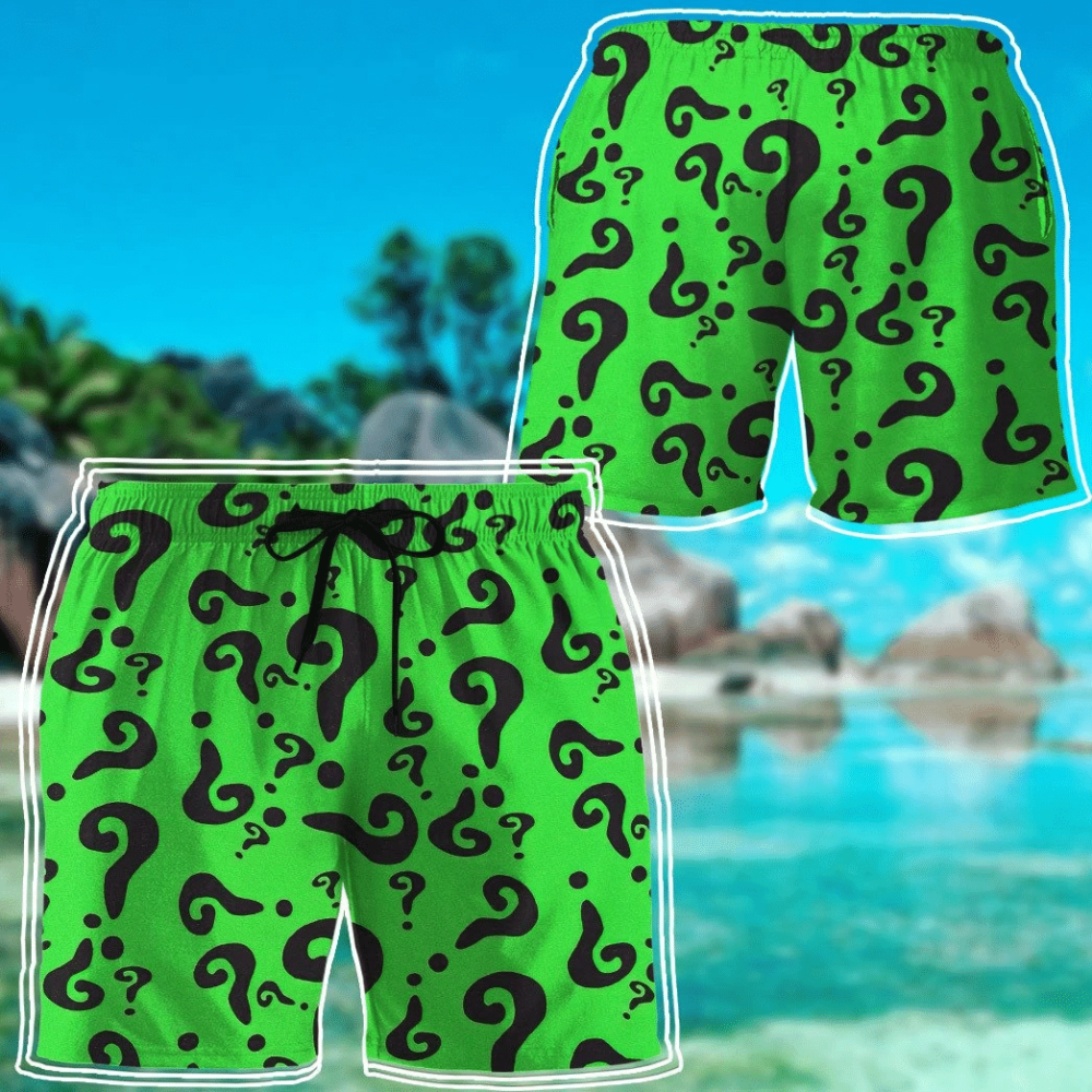 Dc The Riddler Custom Hawaii Shirt